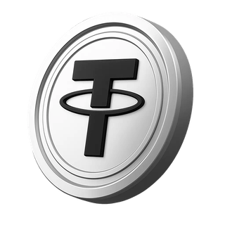 Seção de dados da conta com a moeda Tether USDT